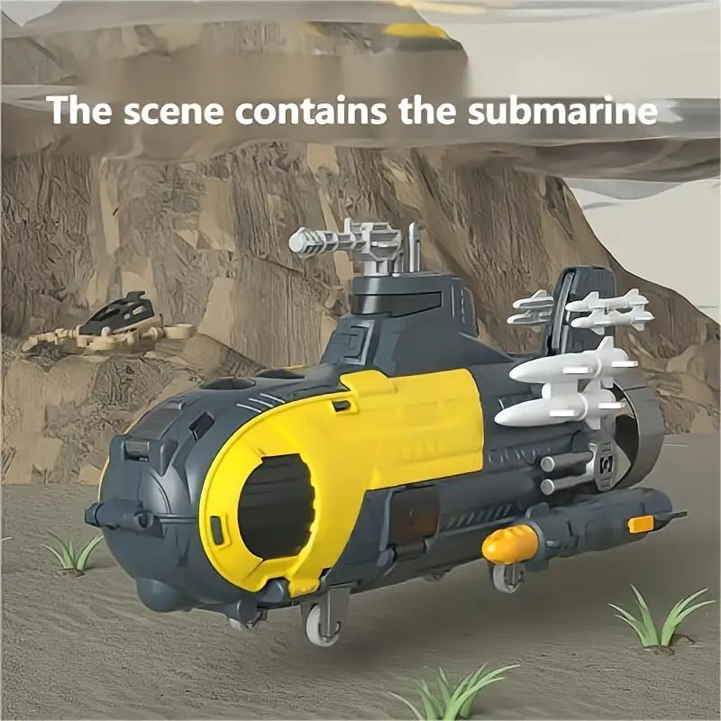 Childrens' Submarine Models Military Models Simulation Models Assembly Toys Gift for Boys and Girls