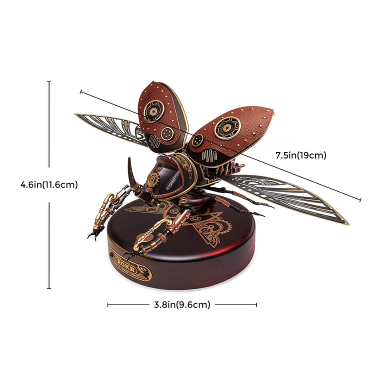 ROKR Rhinoceros Beetle Model DIY 3D Puzzle MI01