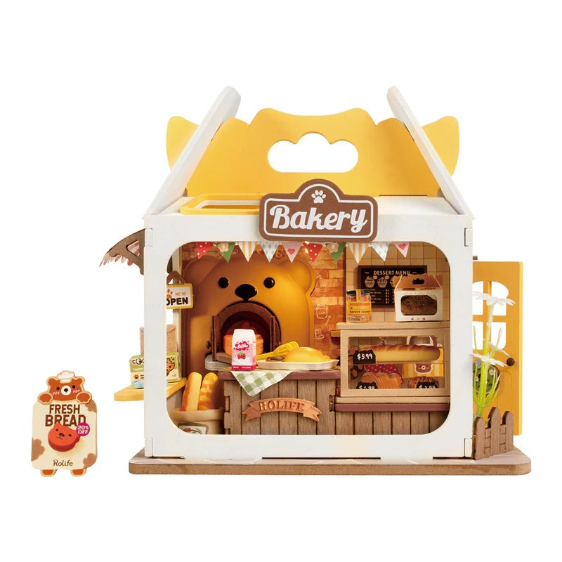 Rolife Food Box Shop Teddy's Breadbox DS033