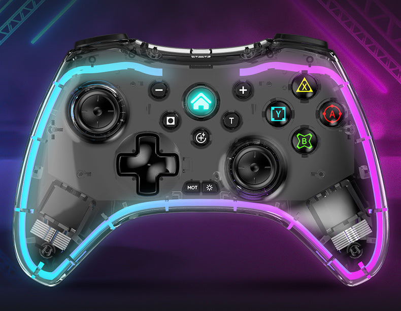 Pro Wireless Controller for Switch & PC – Bluetooth 5.0, Motion Controls & App Customisation