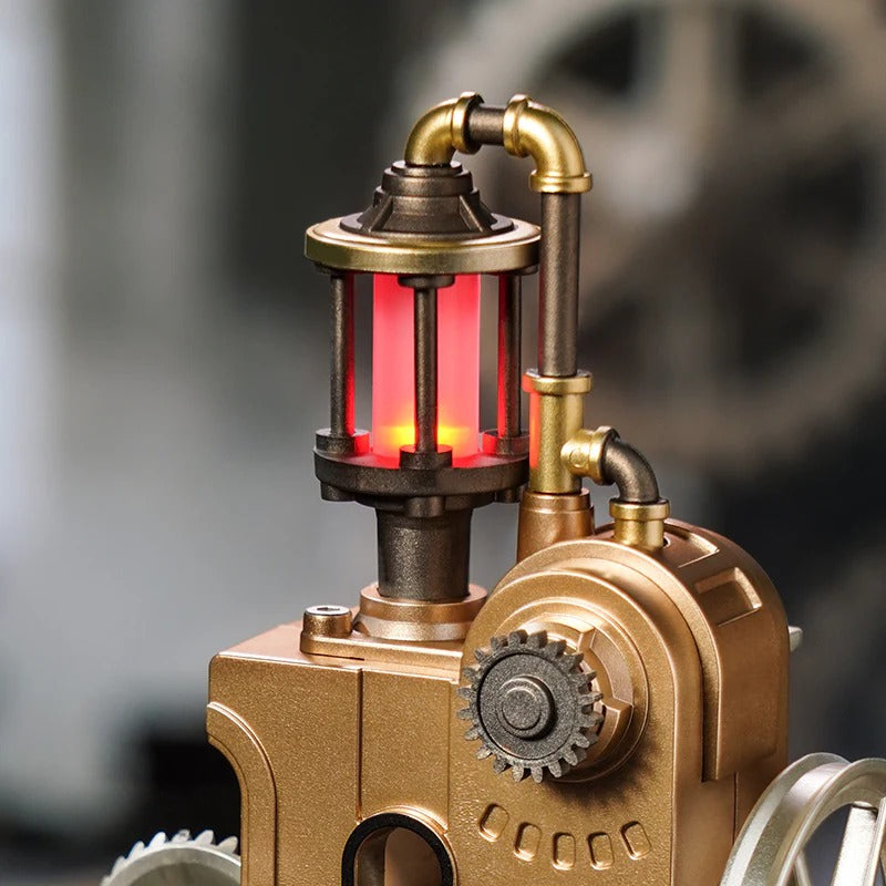 ROKR Morse Telegraph CGM02 close-up of red telegraph indicator light