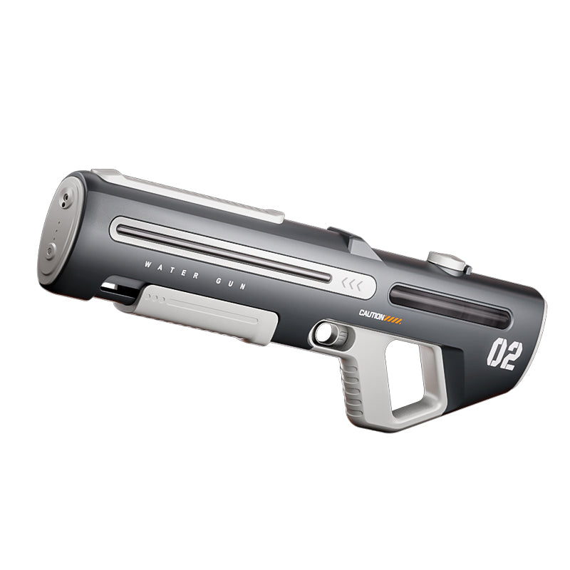 700ML Automatic Space Pulse Silver Gray Mecha Style Water blaster Shooting Game Pistol Kids Toys