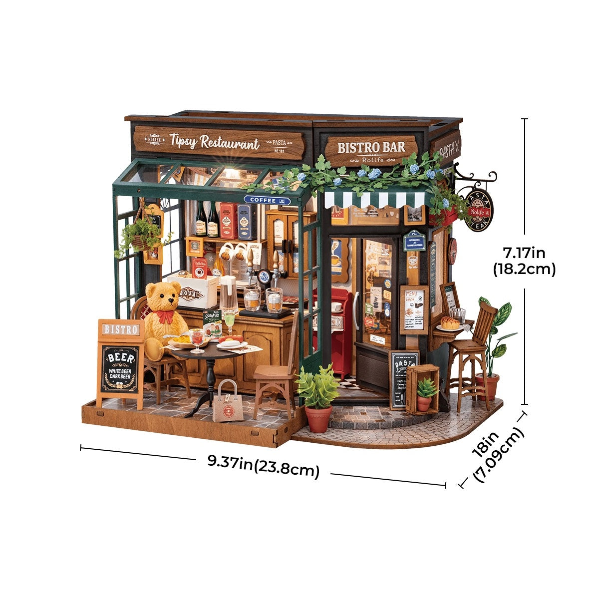Rolife DIY Miniature House - Tipsy Restaurant DG167