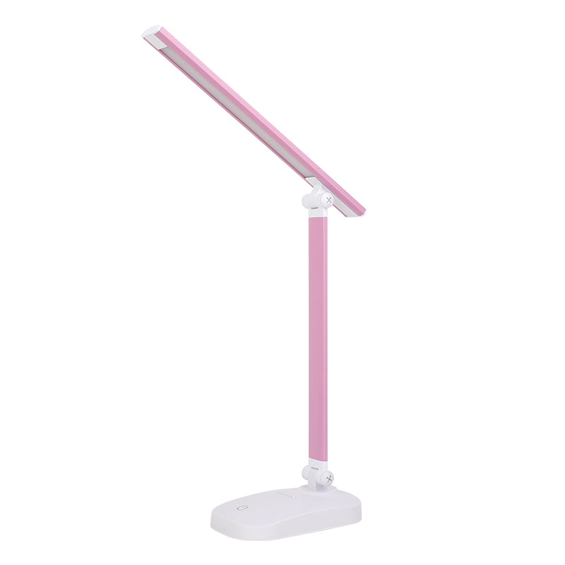 3 Color Stepless Dimmable Touch Foldable Table Lamp Led Bedside Reading Eye Protection Night Light DC5V USB Chargeable
