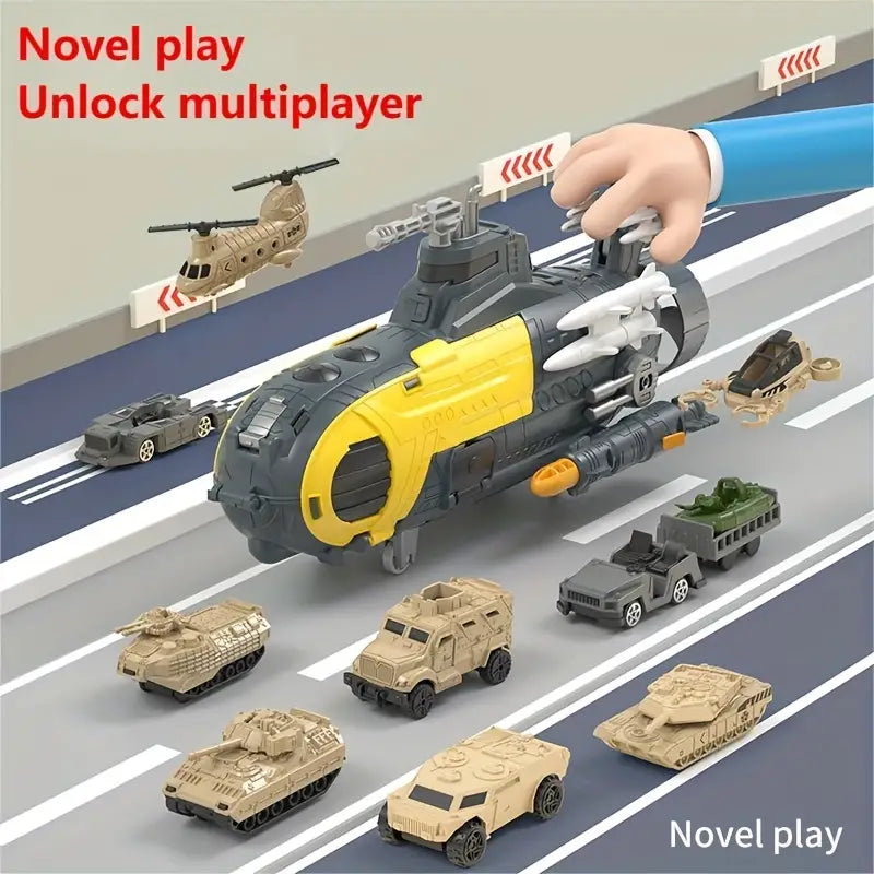Childrens' Submarine Models Military Models Simulation Models Assembly Toys Gift for Boys and Girls