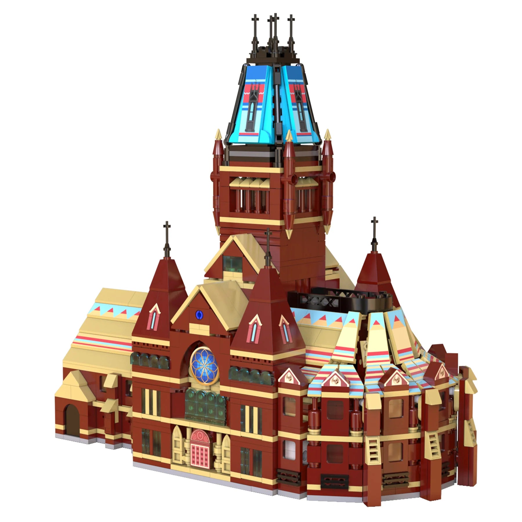 CaDA Harvard Memorial Hall C66017W Harvard University Official License Gift for Children Adult