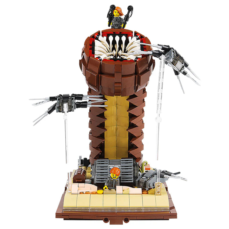 1688Pcs Sandworm Building Blocks Set Suspended Ornithopter Building Blocks Toy Sci-Fi Movie WGC