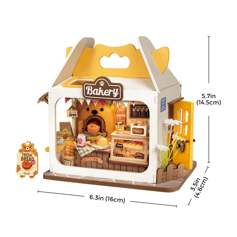 Rolife Food Box Shop Teddy's Breadbox DS033