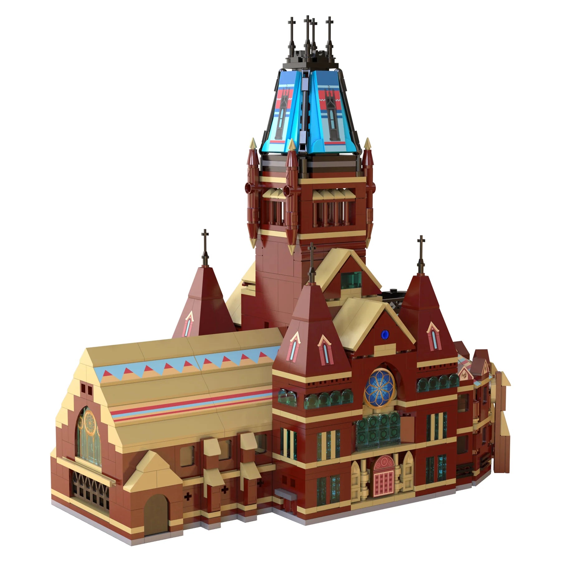 CaDA Harvard Memorial Hall C66017W Harvard University Official License Gift for Children Adult