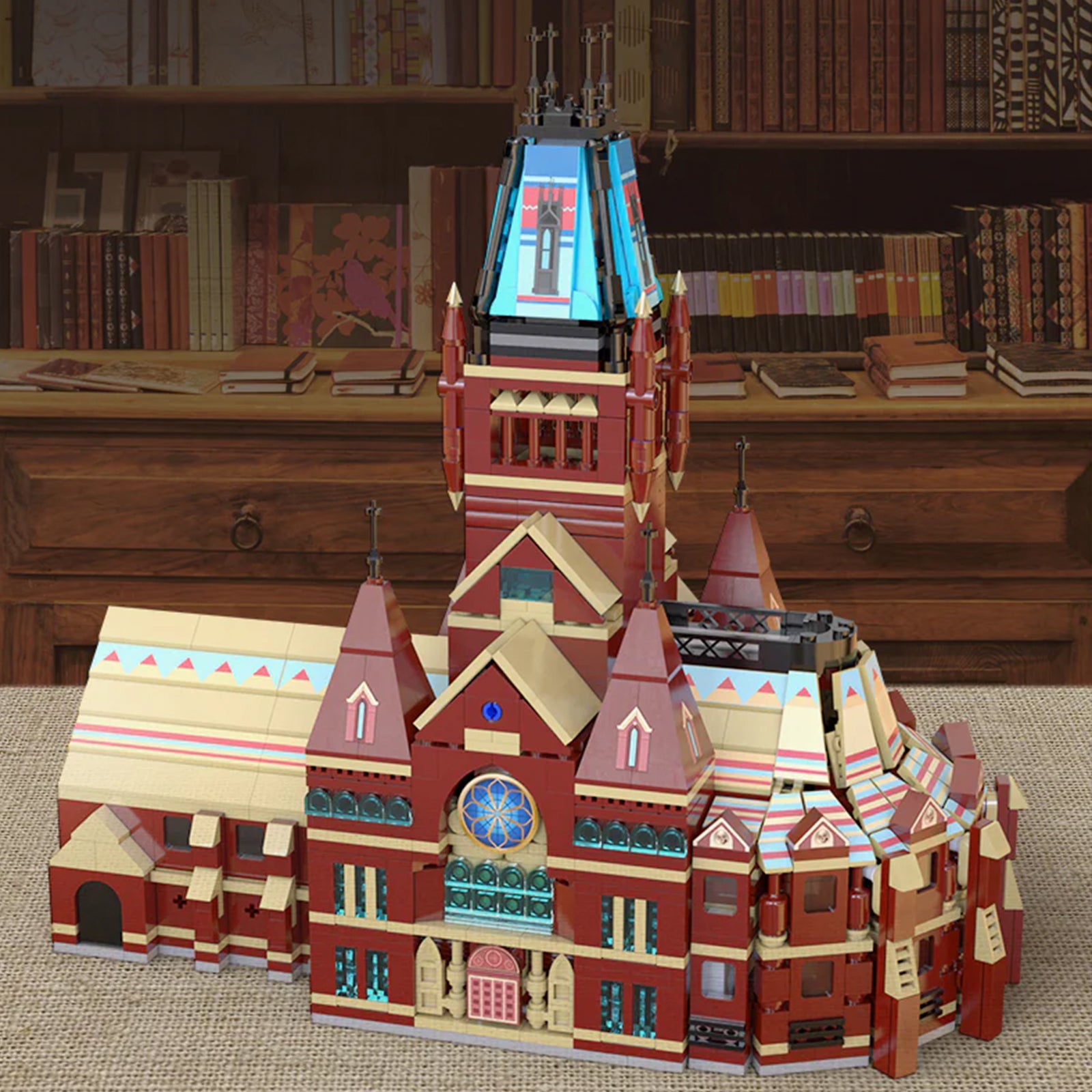 CaDA Harvard Memorial Hall C66017W Harvard University Official License Gift for Children Adult