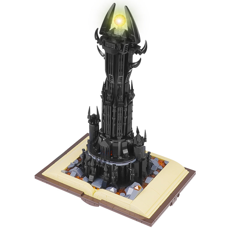 Lord of the Rings Castle Block Toy Creator Building Dark Tower Magic Book Harry Magic Train Block Set Boy Adult Gift
