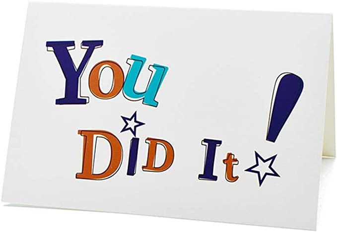 Graduation Note Card Graduate Cards 6 Styles Bulk Mixed Party Card Pack With Envelopes and Stickers 24Pcs & 48Pcs