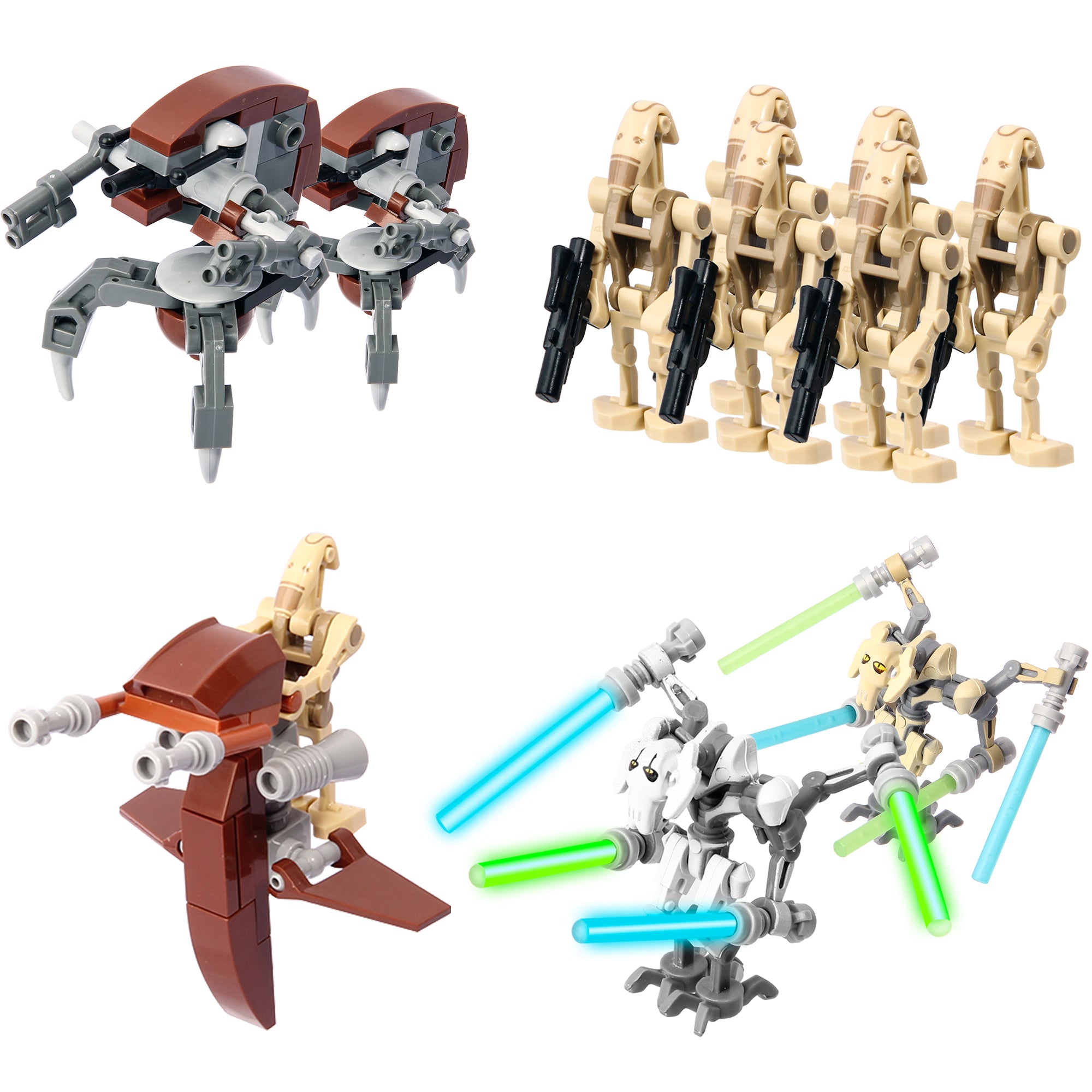 689PCS Star Wars Platoon Model Bricks Platoon Attack Building Blocks Set Machine and Destroyer Robot Bricks Toys For Children Birthday Gifts