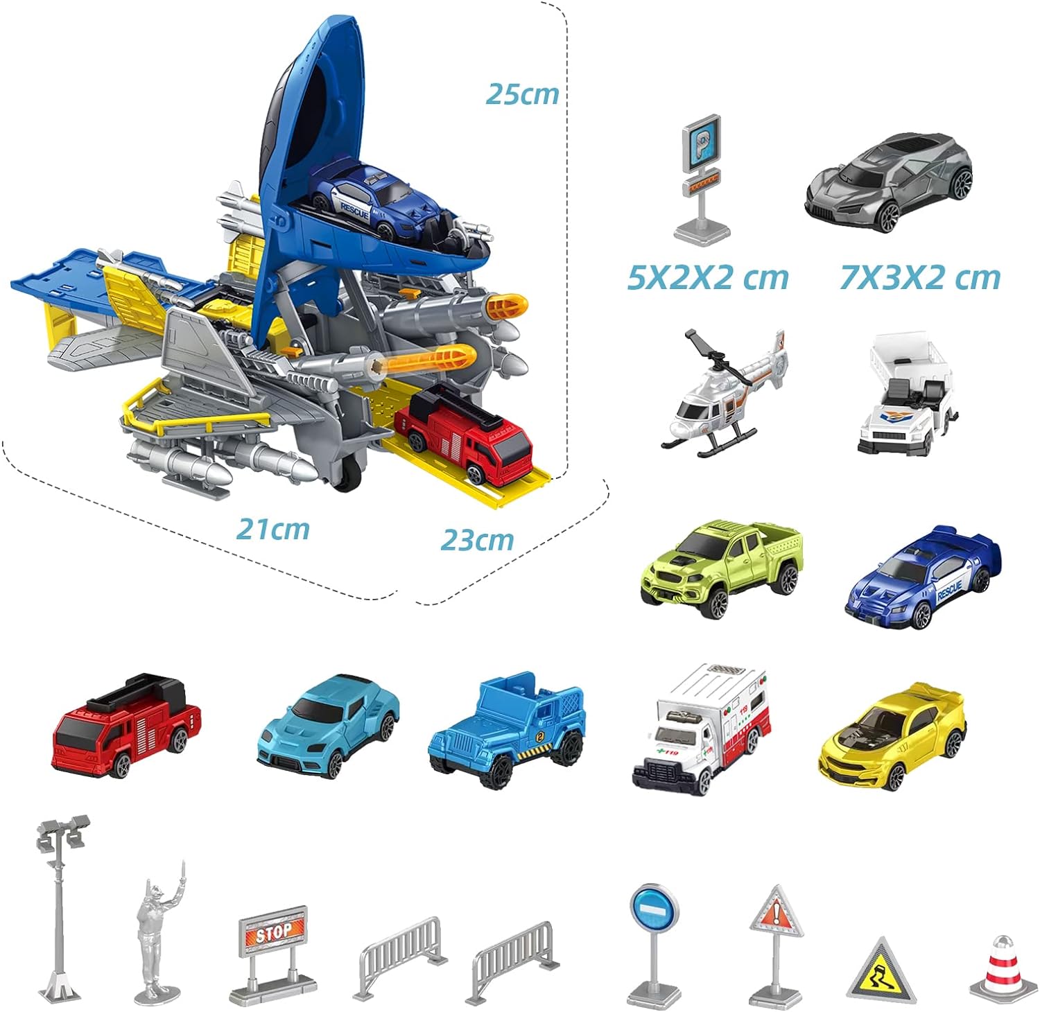 Military Fighter Model Children's Deformation Toys Simulation Puzzle Assembly Toys Car Toy Helicopter Set, Gift for Boys and Girls