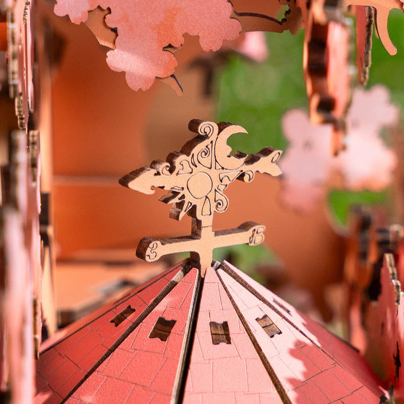 Rolife Sakura Tree House DIY Wooden 3D Puzzle TGS04