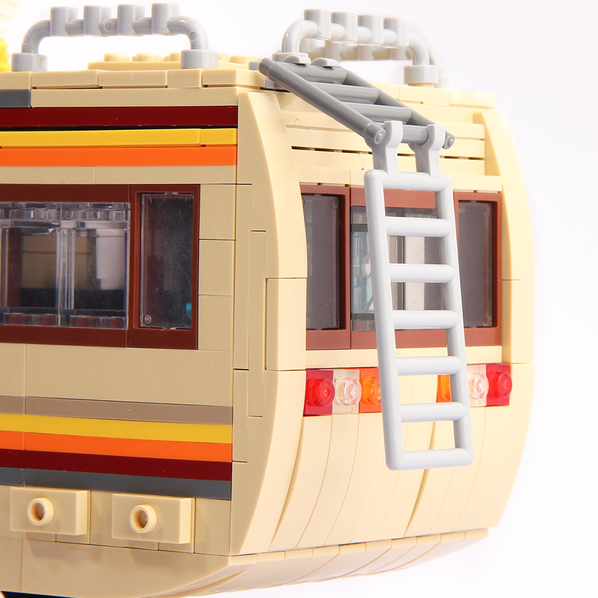 643PCS Classic U.S.Drama Movie TV Breaking Bad Walter White Work Car Pontiacl Lab RV Technical Model Toys Gift