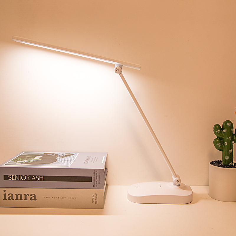 3 Color Stepless Dimmable Touch Foldable Table Lamp Led Bedside Reading Eye Protection Night Light DC5V USB Chargeable