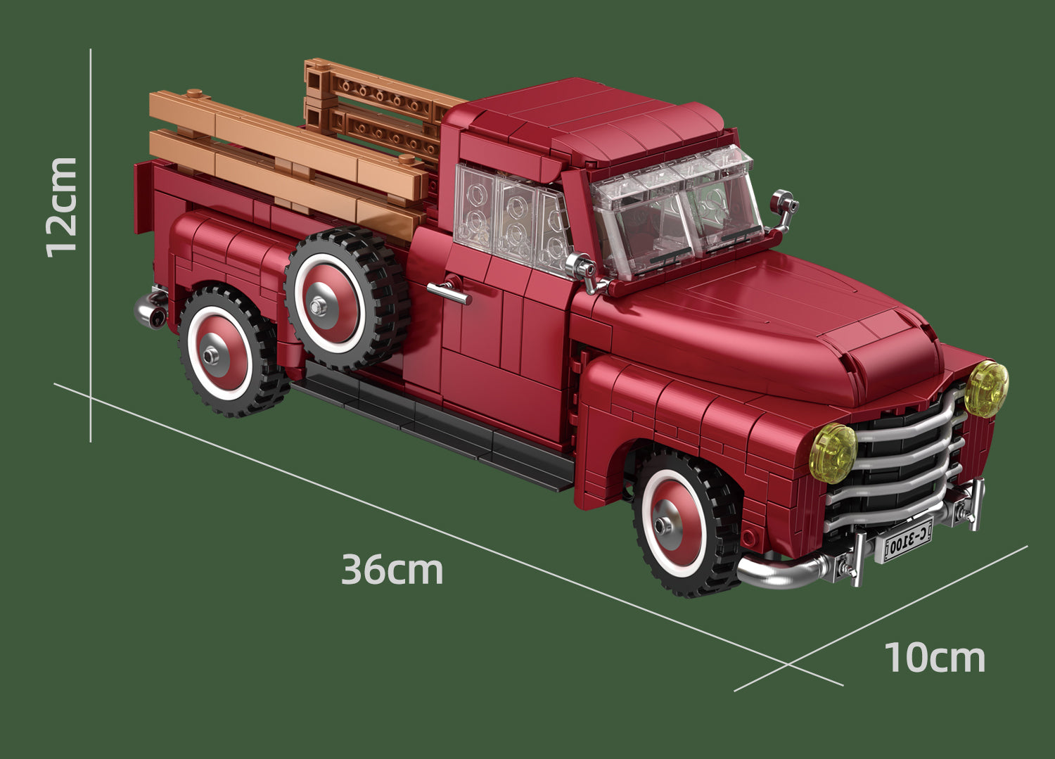 2188PCS Camper Van Buliding Block for Adults, 2 in 1 Include Camper Rvs and Farm Pick-up Trucks Building Block Gift