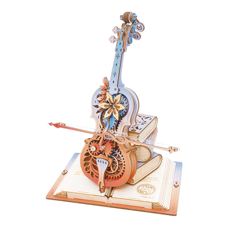 ROKR Symphony of Gorgeous Dreams Mechanical Music Box 3D Wooden Puzzle AMK63M