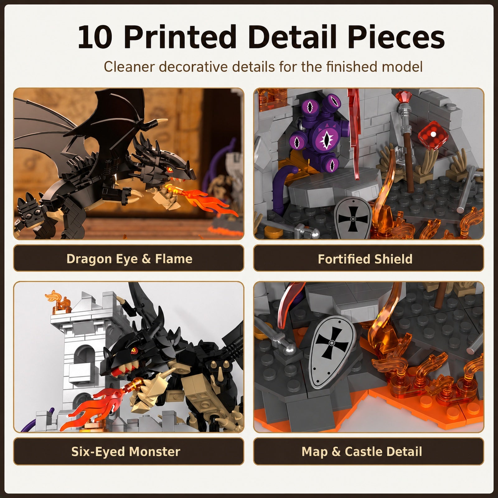 Dragon Flame Castle interactive play features