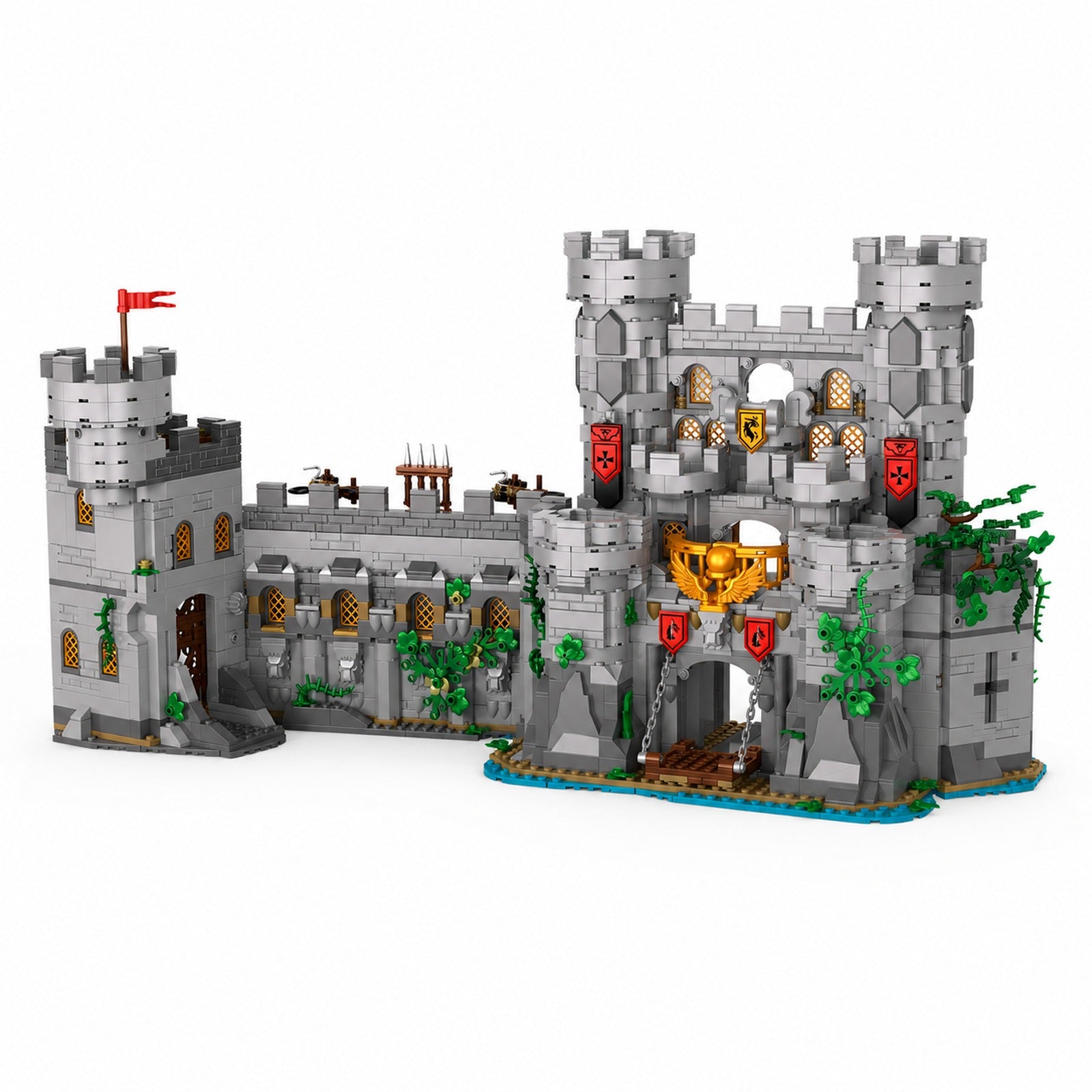Medieval Sword Castle building blocks set main product image