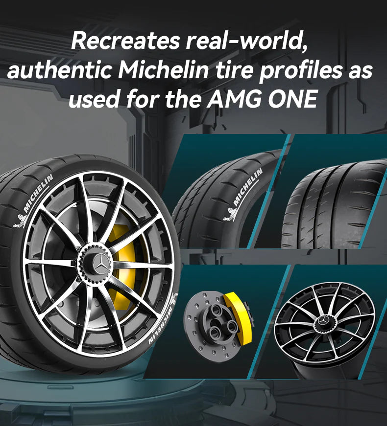 CaDA Mercedes-AMG ONE C61503W Remote Control Gift for Children Adult