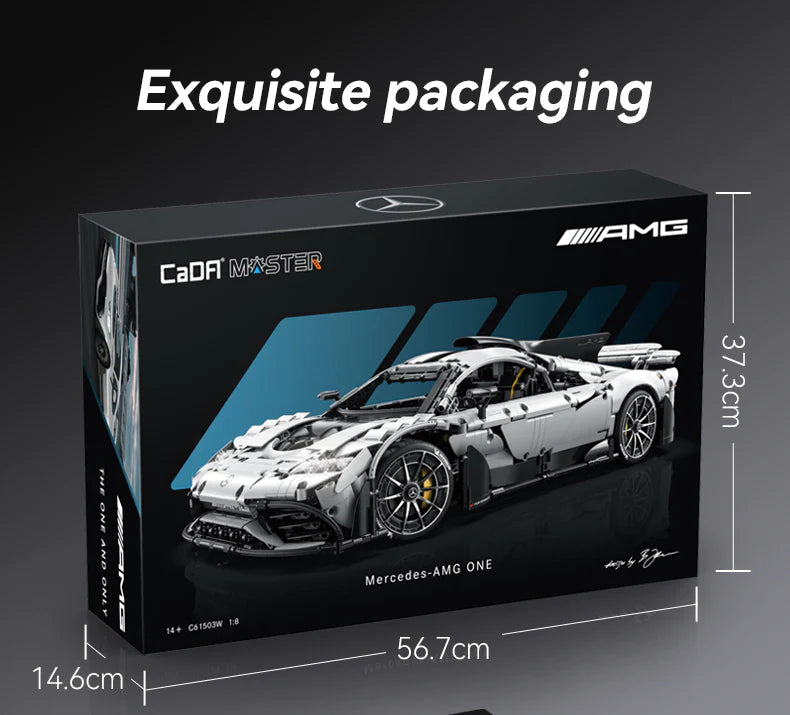 CaDA Mercedes-AMG ONE C61503W Remote Control Gift for Children Adult