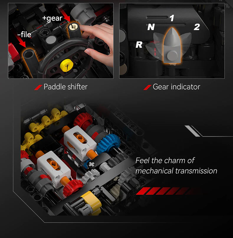 CaDA C61505W 4739Pics Viva Hypercar  V12 Engine Opening Butterfly Doors