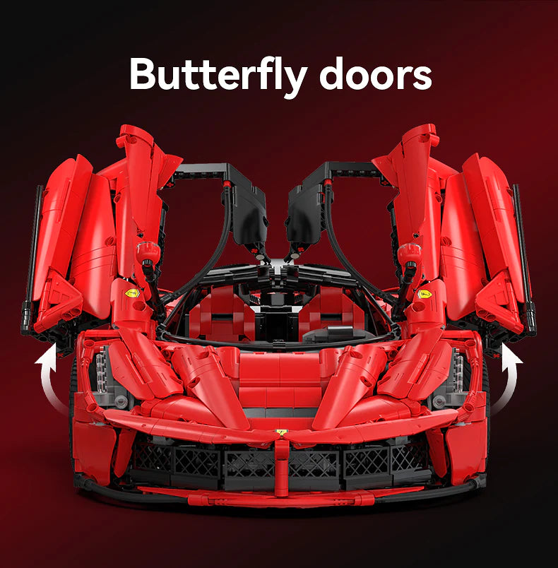 CaDA C61505W 4739Pics Viva Hypercar  V12 Engine Opening Butterfly Doors