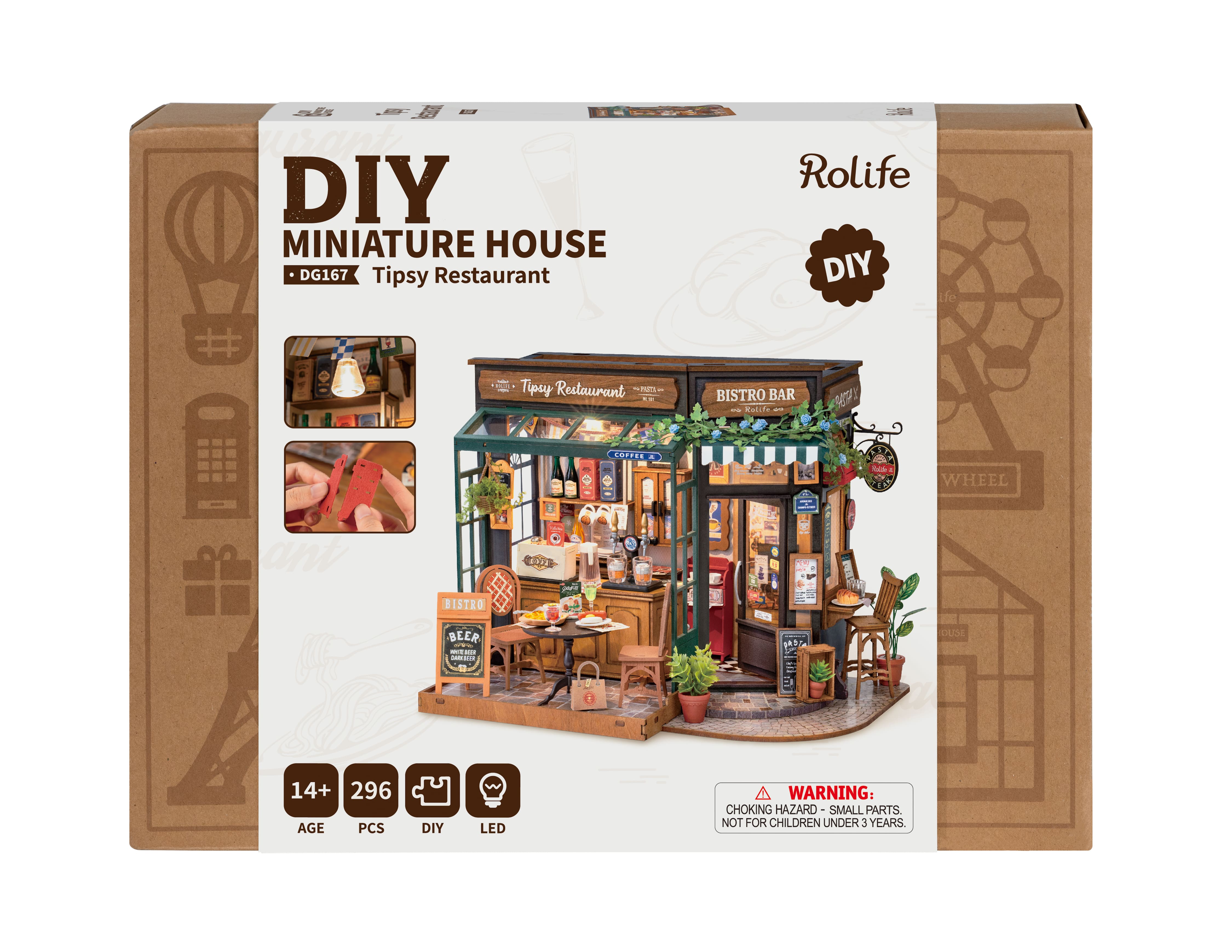 Rolife DIY Miniature House - Tipsy Restaurant DG167