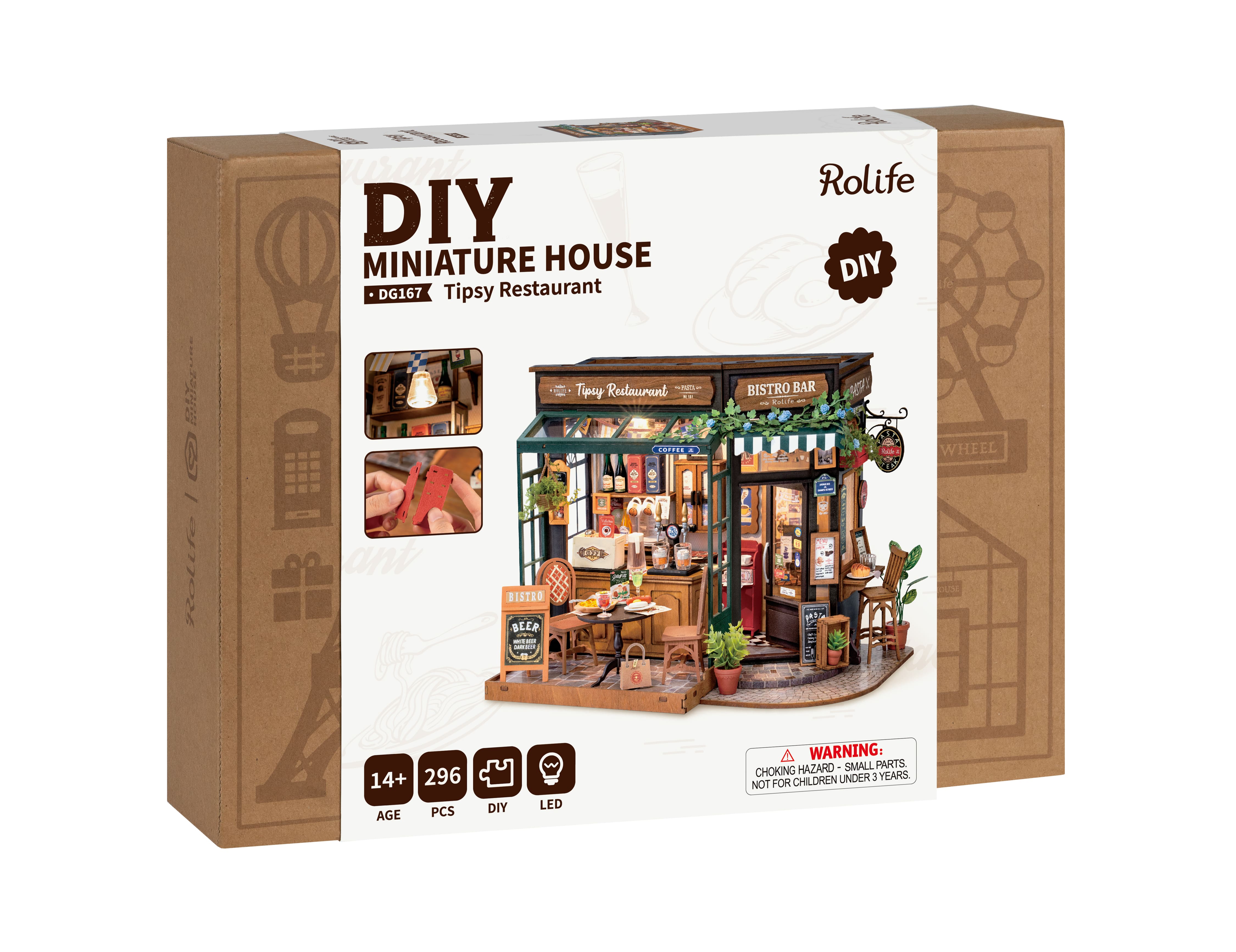 Rolife DIY Miniature House - Tipsy Restaurant DG167