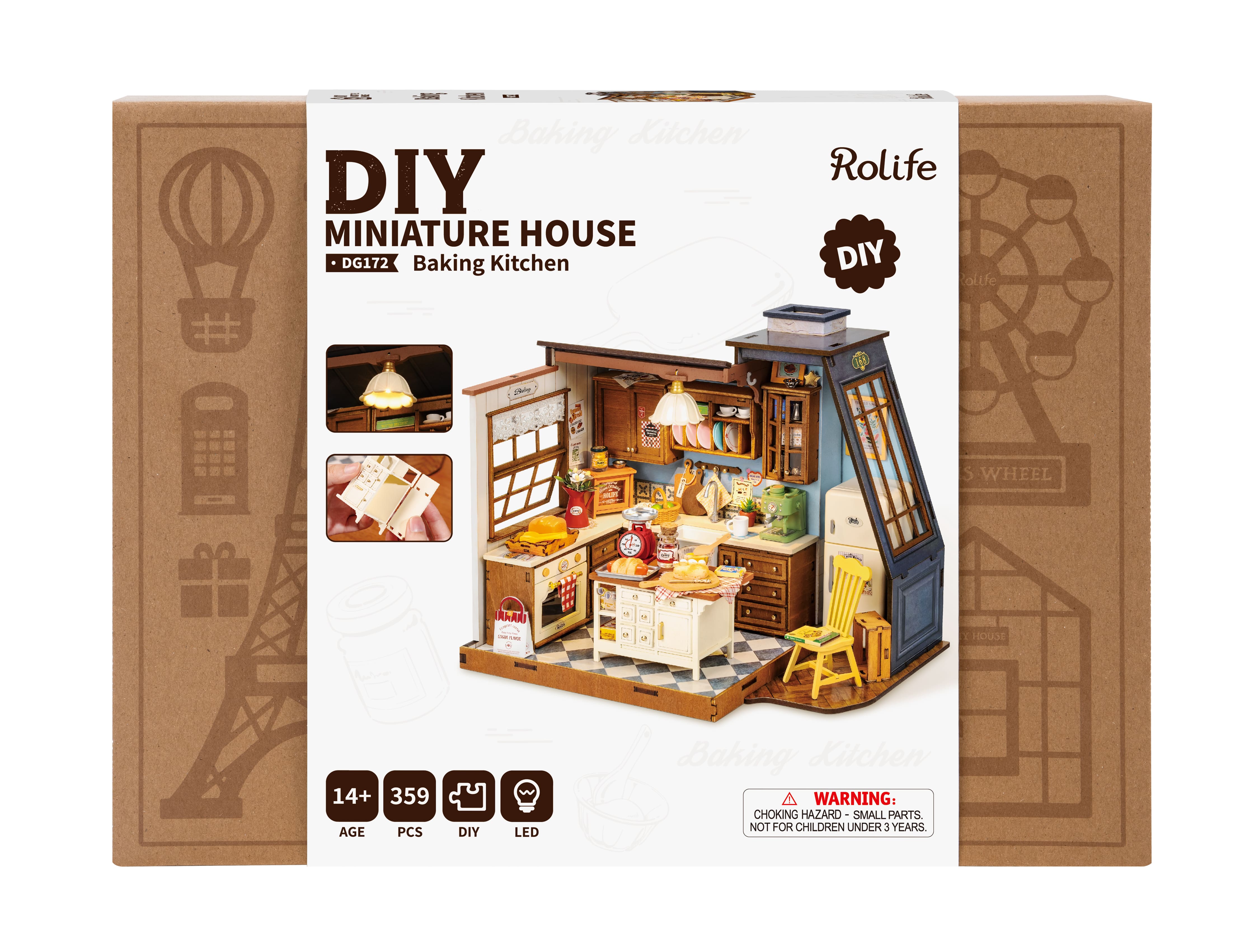 Rolife DIY Miniature House - Baking Kitchen DG172