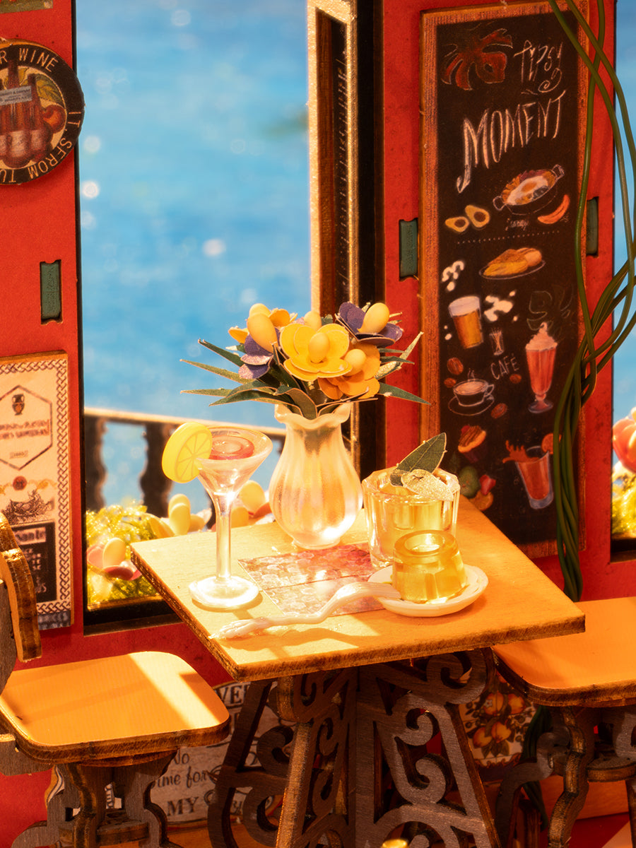 Rolife Cheers Bar & Dining DIY Miniature House DG173