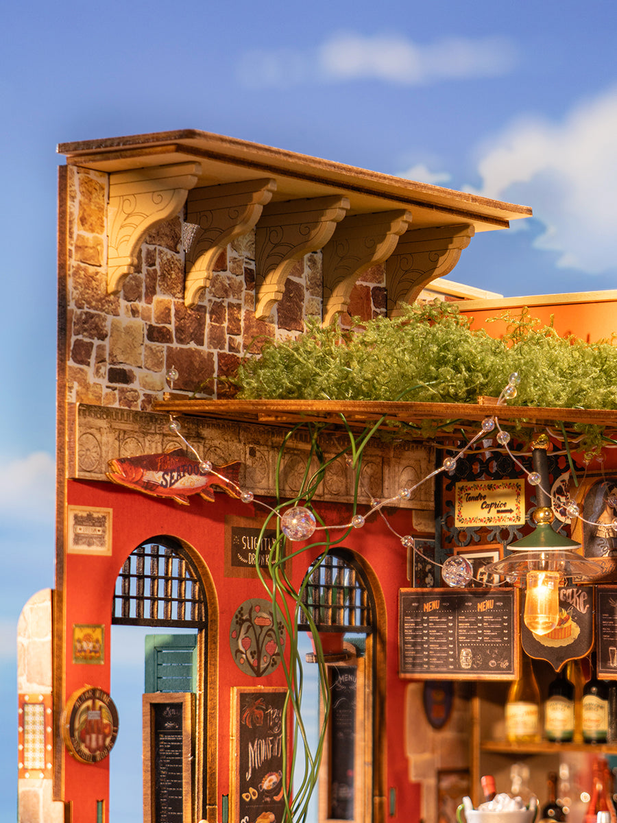 Rolife Cheers Bar & Dining DIY Miniature House DG173