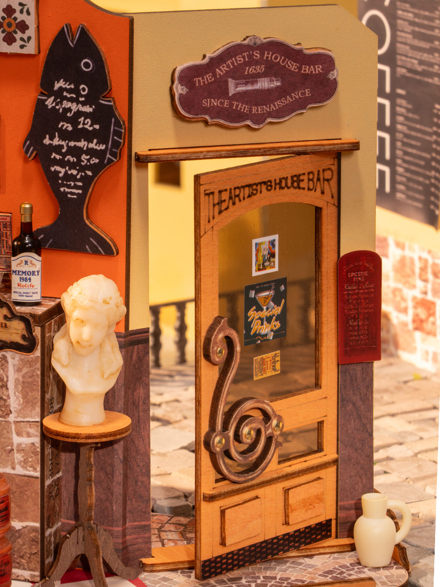 Rolife Cheers Bar & Dining DIY Miniature House DG173