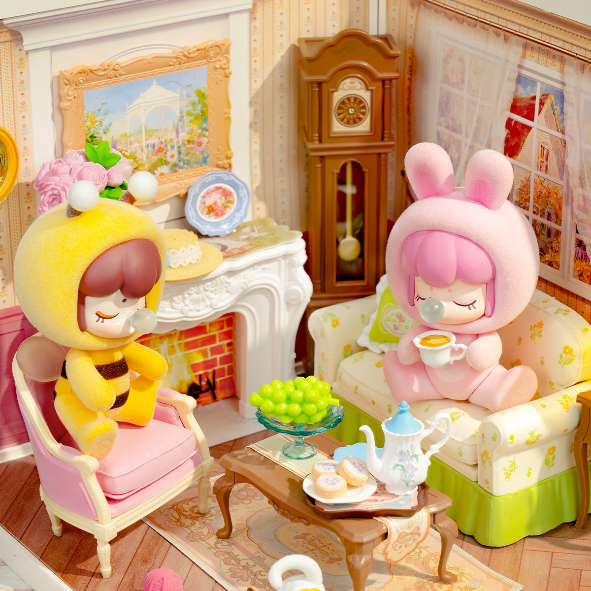 Rolife Holiday Tea Time DIY Miniature House - DW023 | Cozy 3D Christmas Tea Room with LED Lights