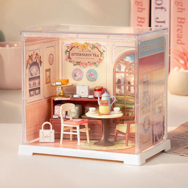 Rolife Honey Tea Lounge DIY Miniature House DWS02B