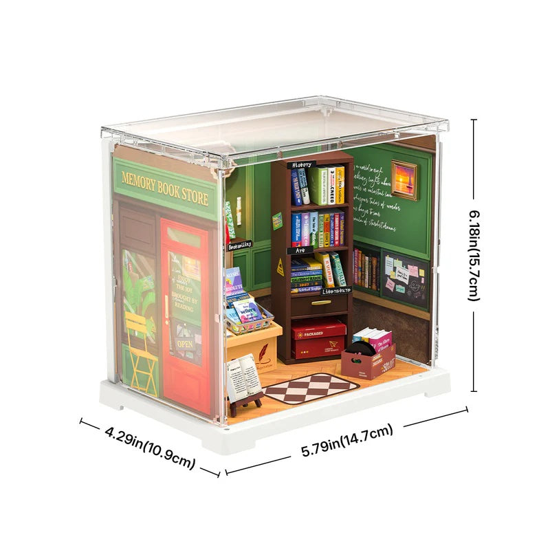 Rolife Memory Book Store DIY Miniature House DWS04B