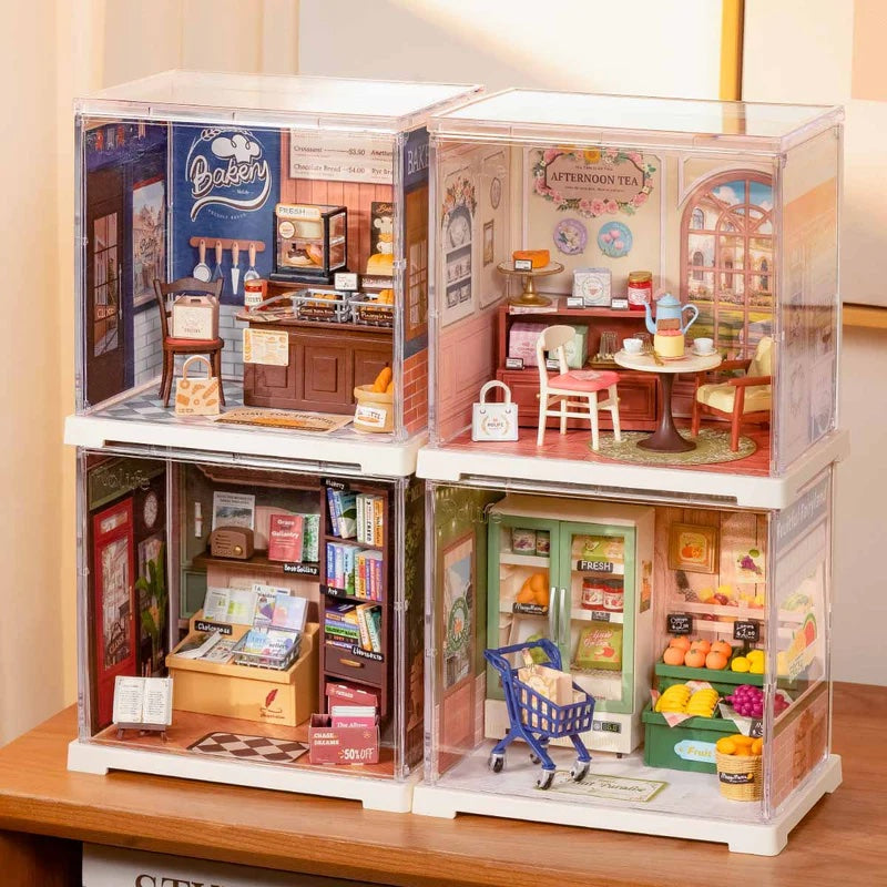 Rolife Memory Book Store DIY Miniature House DWS04B