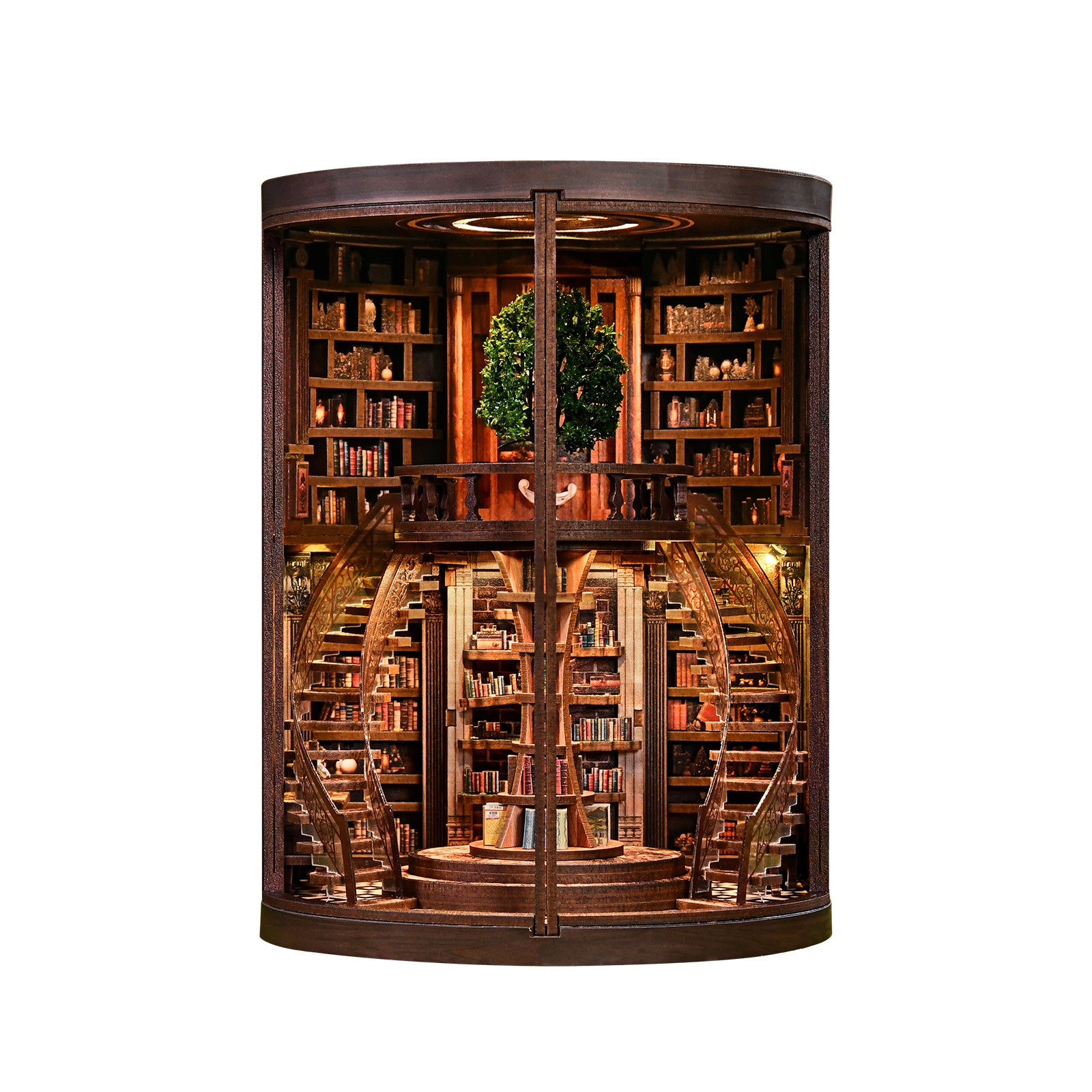 Wisdom Rings Book Repository DIY miniature kit main product image