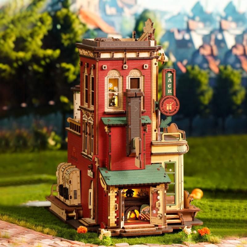 ROKR Dream Gift Factory Wooden Music Box EAB01