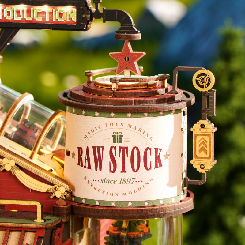 ROKR Dream Gift Factory Wooden Music Box EAB01