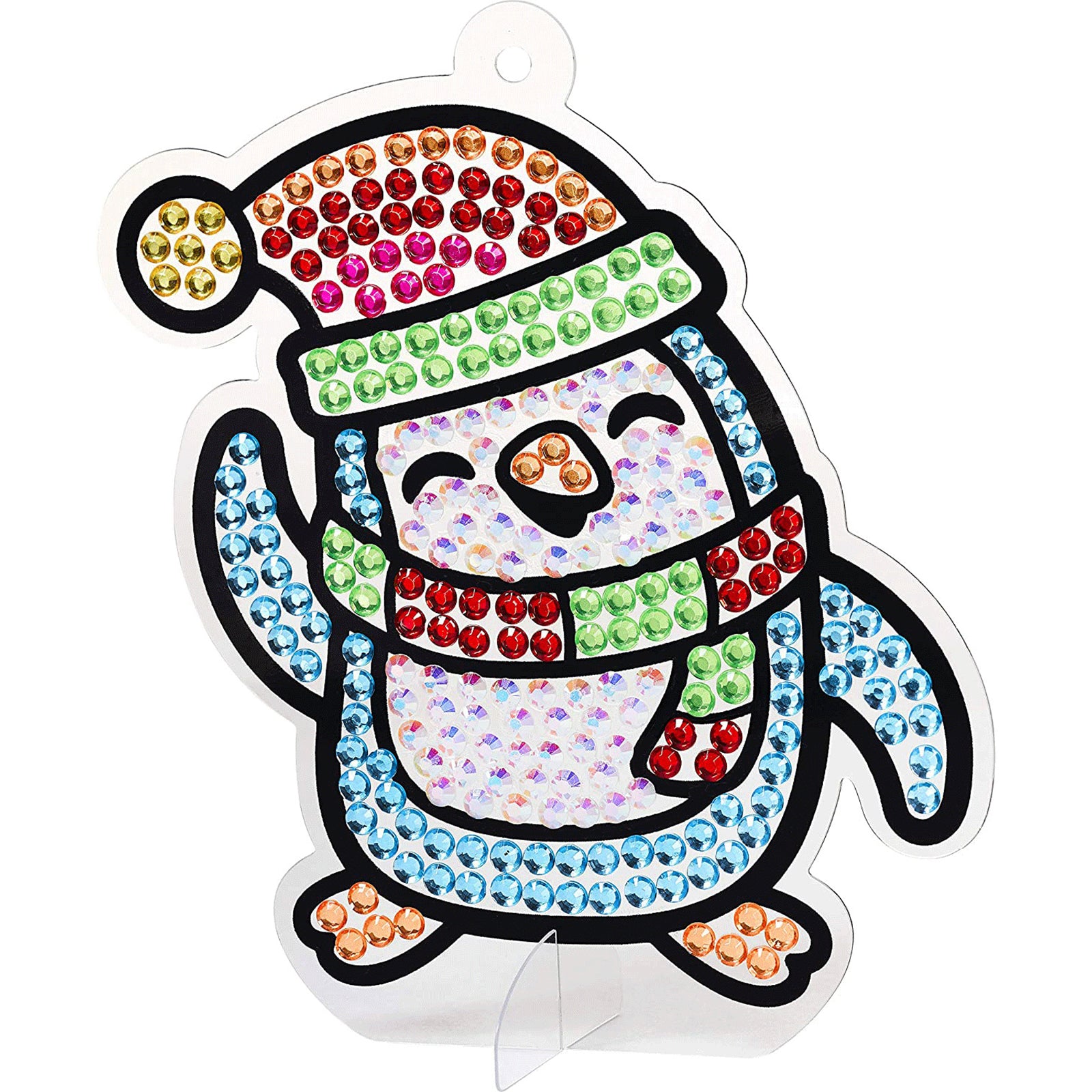 Magical Big Gem Painting DIY Arts and Crafts DIY Diamond Painting Stickers Kits for Kids Diamond Art Sticker Paint with Diamonds -Christmas Fun