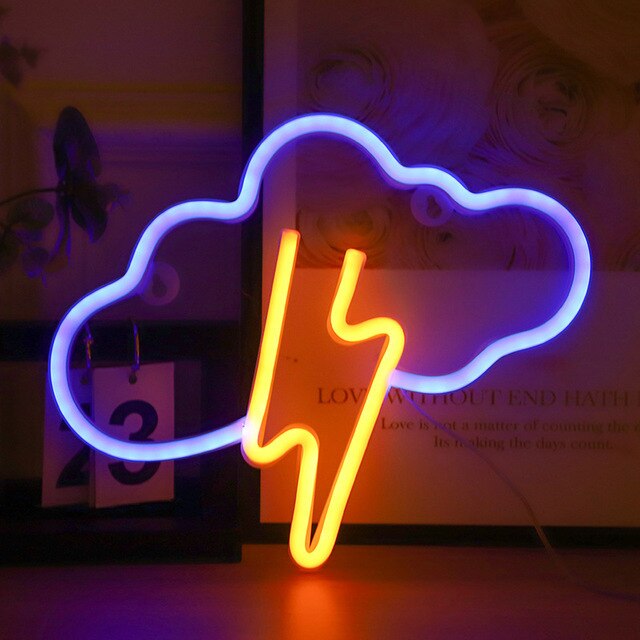 Cute LED Neon Light Wall Decorative Theme Birthday for kids  Neon Sign Night Lamp