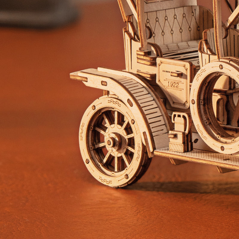 ROKR Vintage Car 298 Pics  MC801  1:15 Scale Model Vehicle A Great Gift to Kids