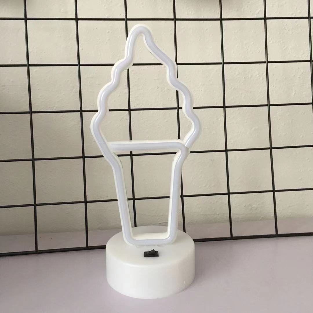 LED Neon Light Neon Sign Lamp with Standing Display Restaurant Bar Holiday Decor Sign Christmas Night light