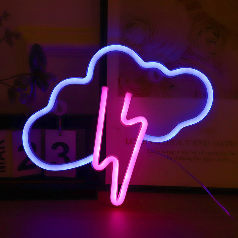 Cute LED Neon Light Wall Decorative Theme Birthday for kids  Neon Sign Night Lamp