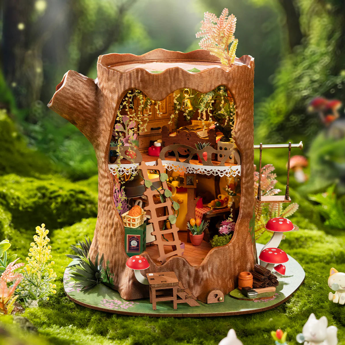 Rolife Fairytale Tree House DIY Miniature House DG179