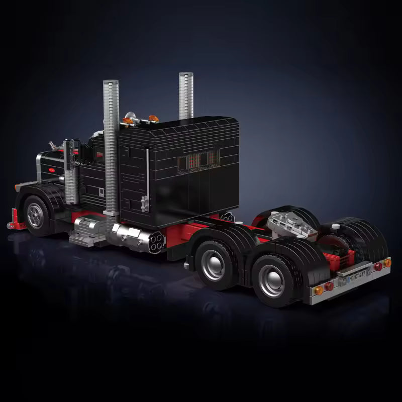 Mould King 10037 American Truck Building Set | 1,797 Pcs Model Building Blocks Technology Tow Truck Toy for Boys and Girls