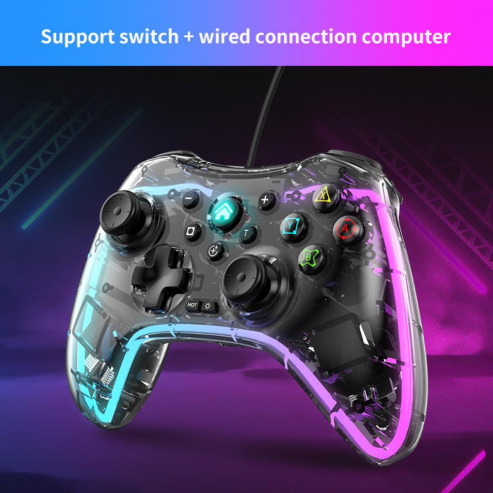 Pro Wireless Controller for Switch & PC – Bluetooth 5.0, Motion Controls & App Customisation